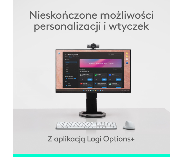 Logitech MX Master 4 Biały - 1365780 - zdjęcie 8